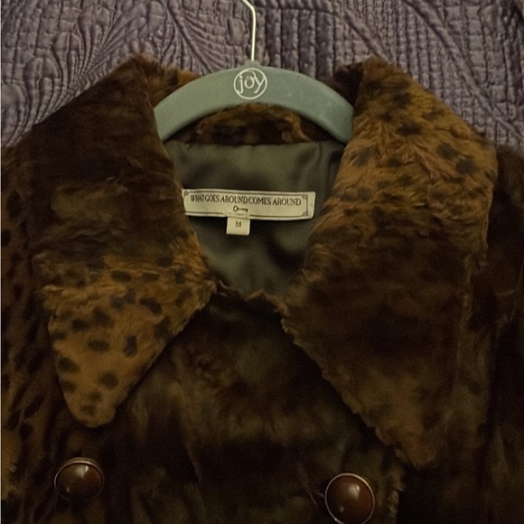 NWO Gorgeous Leopard Calf  Hair Jacket Size Med$1150.00 SOLD - Picture 6 of 11